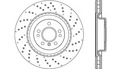 OPEN PARTS bdr269720 -  Тормозной диск